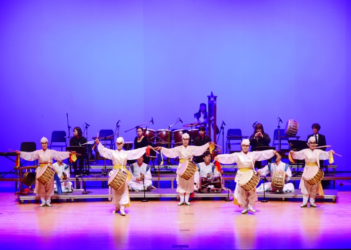 진도북놀이 포스터