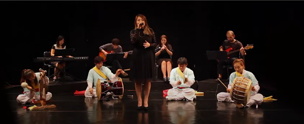 퓨전국악곡 도솔가 포스터