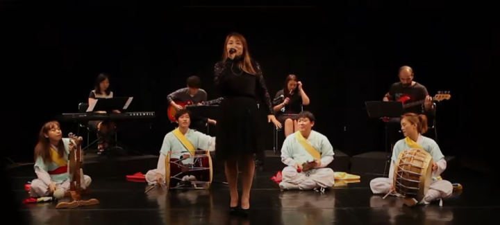 퓨전국악곡 세벌매기 포스터